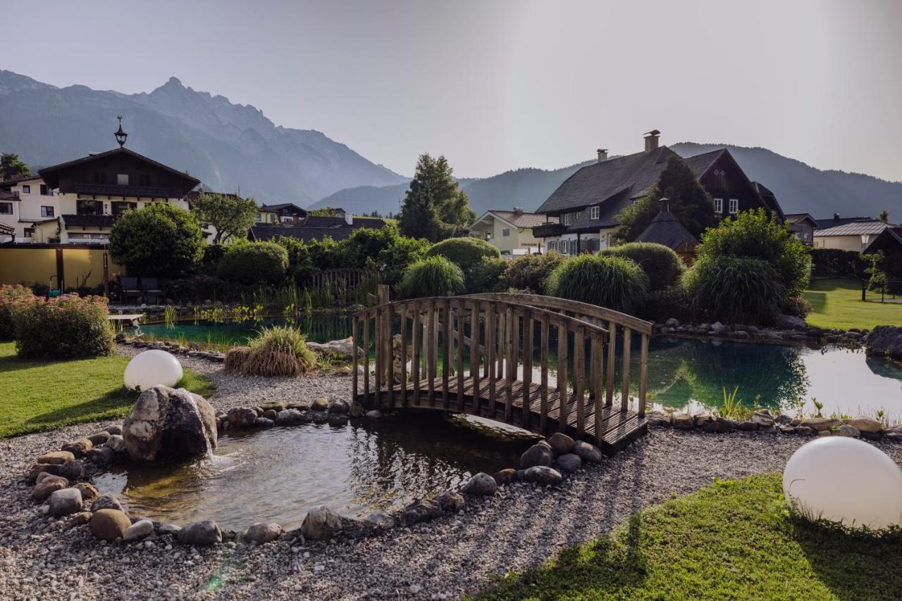 Hotel Goldener Stern Abtenau Dış mekan fotoğraf