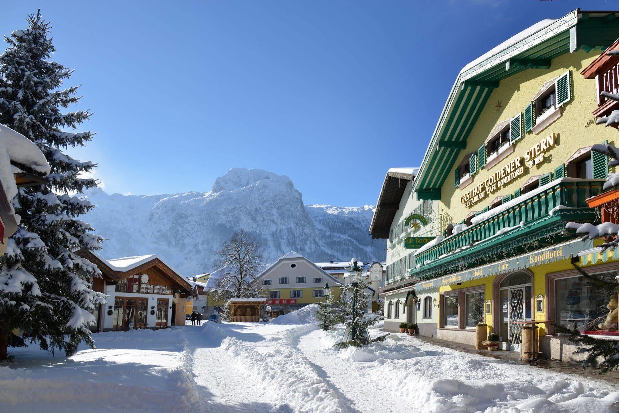 Hotel Goldener Stern Abtenau Dış mekan fotoğraf
